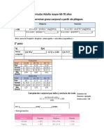 Formulas Adulto Mayor 60 A 70 Años