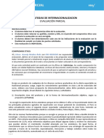 Evaluación Parcial Estrategia de Internaionalizacion