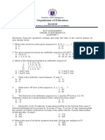 Math Grade 10 Test Q