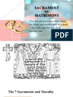 Sacrament of Matrimony