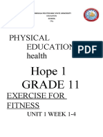 HOPE 1 Module 1 (Exercise For Fitness)