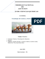 Trabajo de Tecnologia de Lácteos y Derivados 2021 - Helados