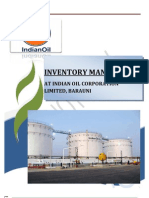 BIPUL KUMAR Inventory Managment in Iocl Barauni Refinery