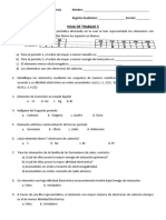 Hoja de Trabajo 4, Periodicidad Química