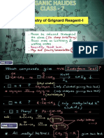 Organic Halides Live Class-7 Teacher Notes