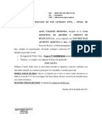 Adjuntando Pagare y Legalizacion de Firma - Huacho y Huaura