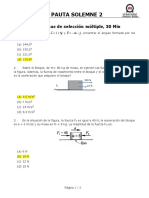 Pauta - Solemne 2 Fisica