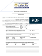 Affidavit of Death and Heirship