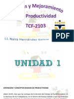 Medicion y Mejoramiento de La Prod. Unidad 1