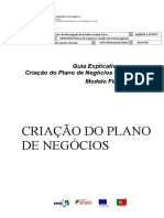 Guia para A Criação Do Plano de Negócios e Do Seu Modelo Financeiro