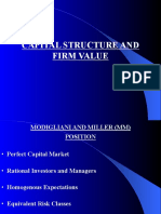 Capital Structure and Firm Value