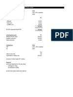 Master Question (Mixed With Process Costing) - Q A