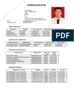 CV - OiLer - Dody Budiyanto