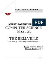 CSC Investigatory Project