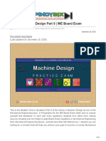 MCQ in Machine Design Part 8 ME Board Exam