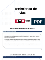 Semana 8 - Infografía - Mantenimiento de Vías