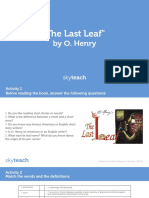 The Last Leaf by O.Henry Worksheet