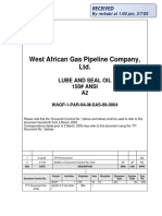 Wagp 1 Par 9a M Sas 99 0004 Lube and Seal Oil 150 Ansi A2