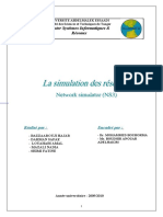 Rapport de Ns3