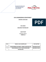 Civil Engineering Department: Session June 2020