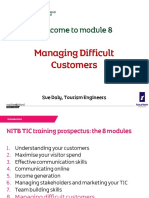 Vic - Training Materials - Dealing With Difficult Customers