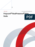 Polycom Realpresence Web Suite Guide