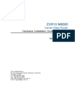 SJ-20111107090012-005 ZXR10 M6000 (V1.00.60) Carrier-Class Router Hardware Installation Guide (M6000-16)