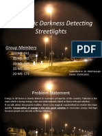 Automatic Darkness Detecting Streetlights: Group Members