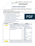 Tarea 5 - Higiene Del Aparato Digestivo