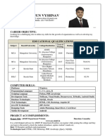 Sample Resume