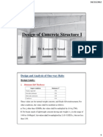 2 - Design and Analysis of One-Way Slabs