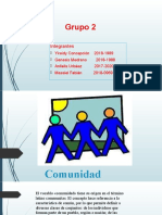 Grupo 2 Comunidad