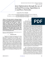 Spectrum Utilization Optimization Through The Use of Quadrature Baseband Processing Algorithms in 5G MmWave Networks