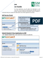 SIM Student's Pass Online Application Guide