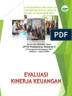 Evaluasi Kinerja Pusk - Welahan Ii Jan S.D Okt 2020