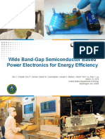 Wide Band Gap Semiconductor Based Power Electronics For Energy Efficiency