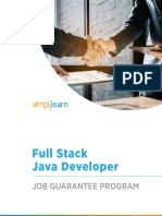 Full Stack Java Developer Job Guarantee Program