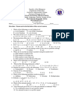 Q1 Diagnostic Test Math-7