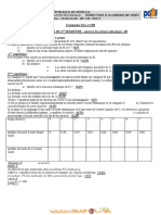 Devoir de Synthèse N°3 - Sciences Physiques - Bac Sciences Exp (2011-2012) MR THIELLO