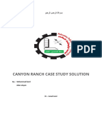 Canyon Ranch Case