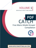 BPSC Model Answer Volume 1