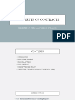 Fidic Suite of Contracts