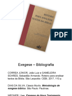 Exegese - Passos