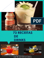 73 Receitas de Drinks