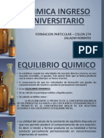 Equilibrio Quimico, PH y Buffer