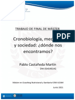 TFM Pablo Castañeda. Cronobiología, Medicina y Sociedad - ¿Dónde Nos Encontramos