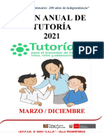 PLAN ANUAL DE TUTORÍA - 3°primaria - A, B, C