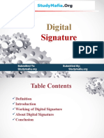 digitAL SIGNATURE