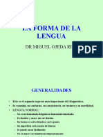 La Forma de La Lengua