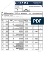 Formulario 110 V.4: Formulario para La Presentacion de Facturas